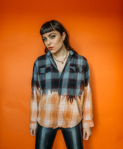Slayer Two Toned Bleached Flannel