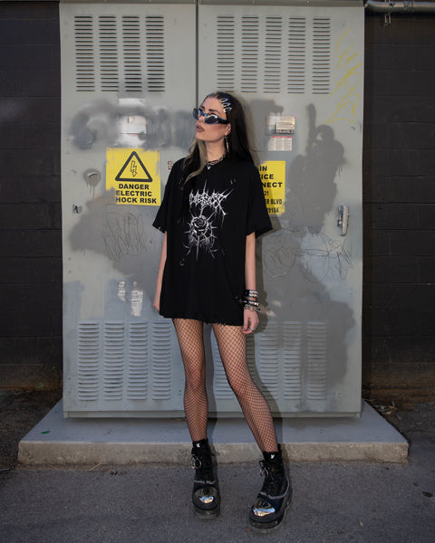 Indiefoxx, Indiefoxx Shop, Indiefoxx Content creator, Indiefoxx sara violassi, Indiefoxx goth style, Alt fashion, Alternative style