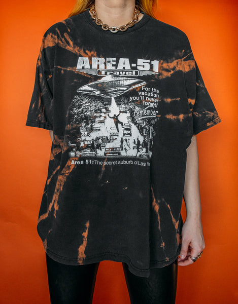 Area 51 Bleached Tee