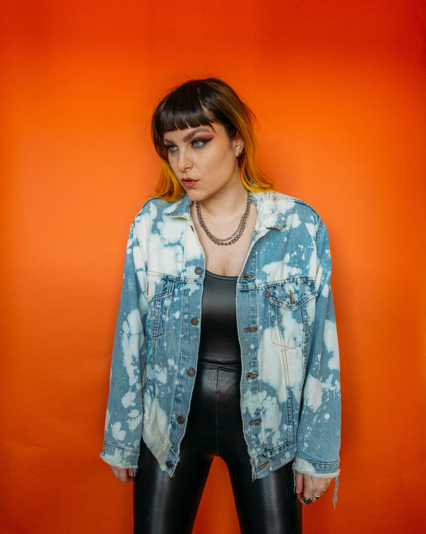 Nirvana Bleached Jacket – Indiefoxx Shop