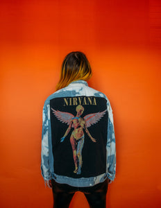 Nirvana Bleached Jacket