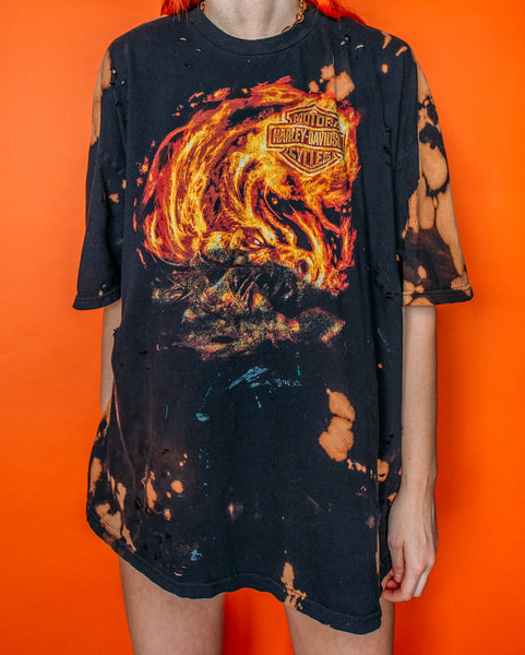 Fire Breather Harley Tee