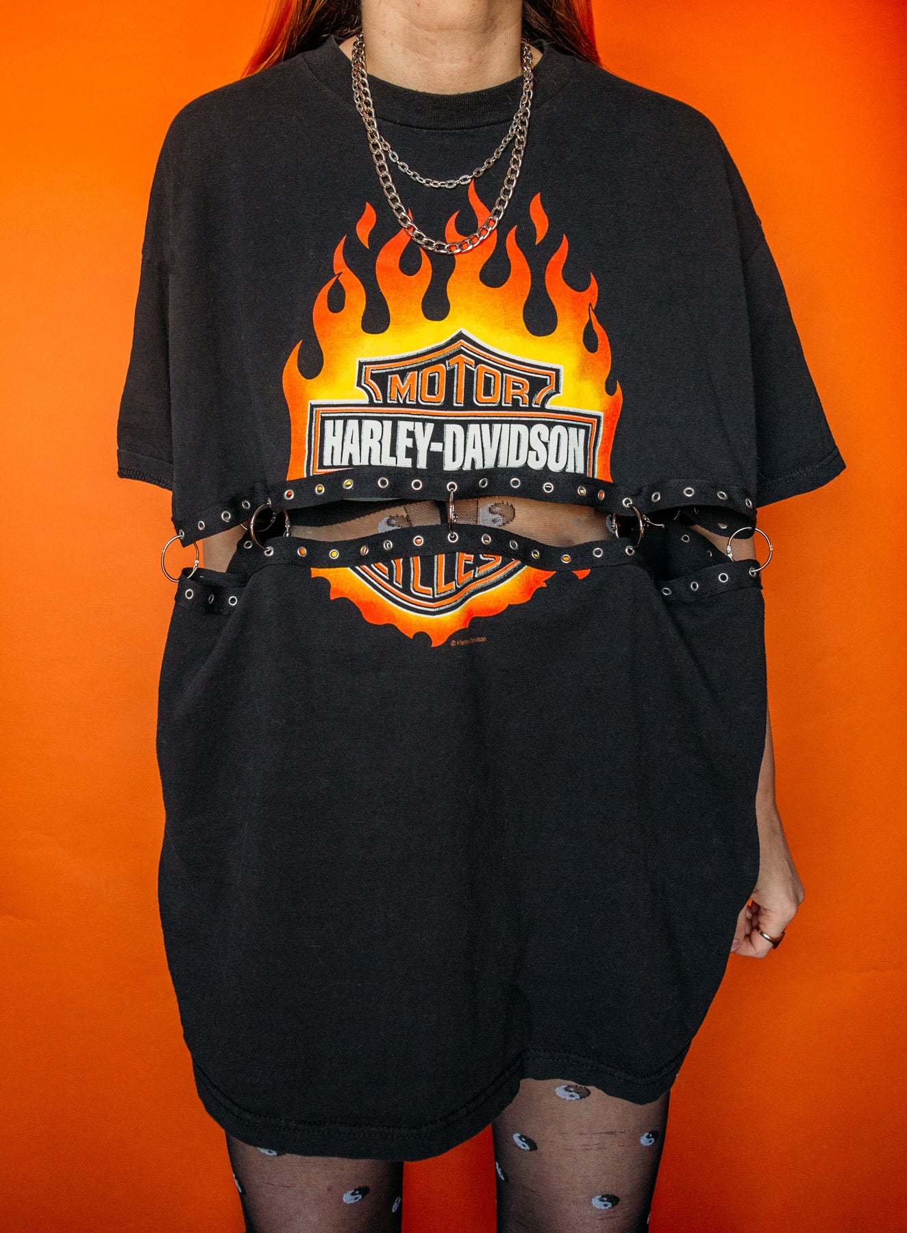 Flame Harley Davidson Tee