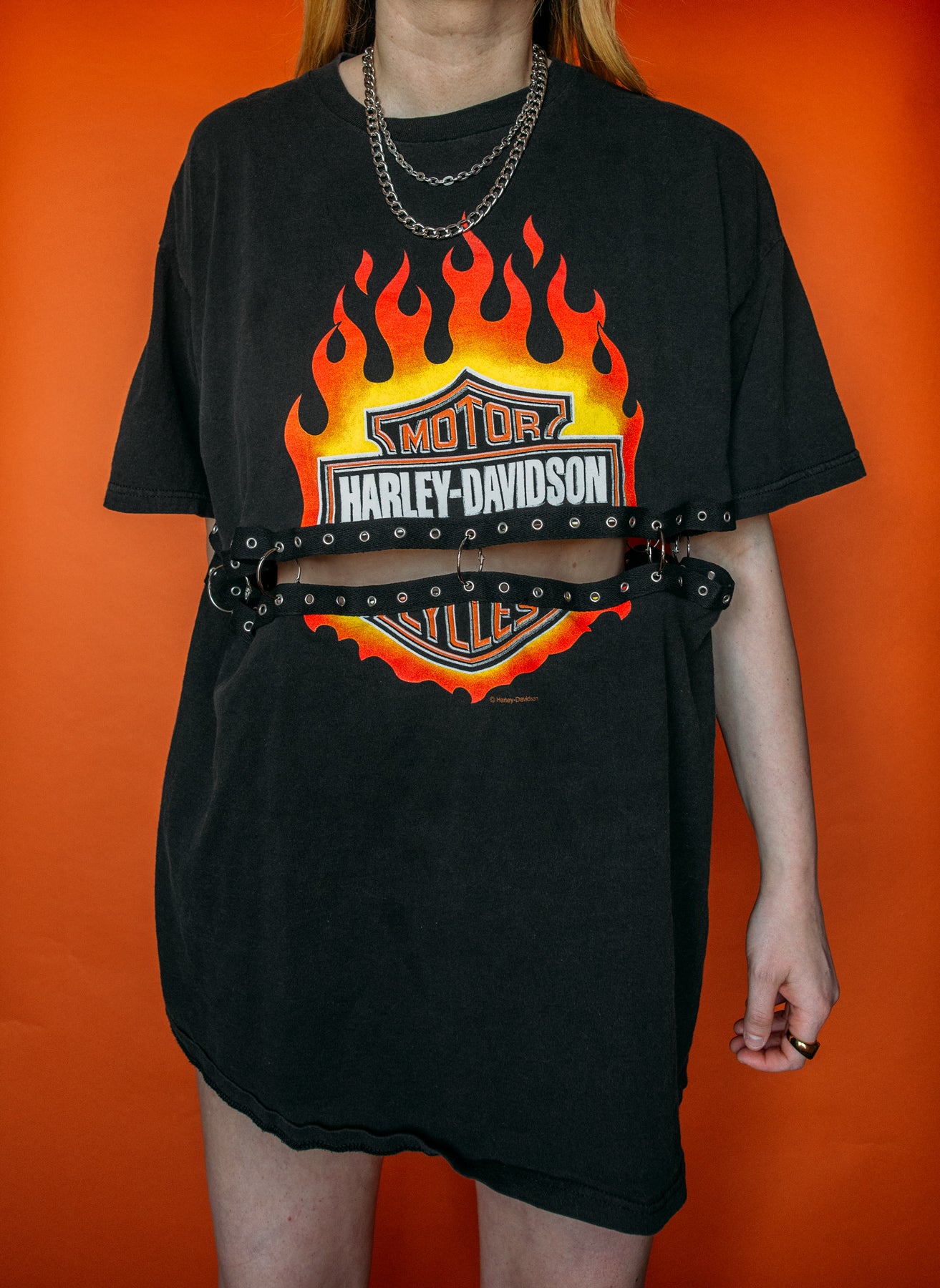 Flame Harley Davidson Tee