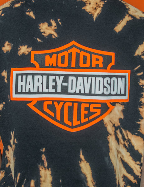 Harley Davidson Logo Bleached Tee