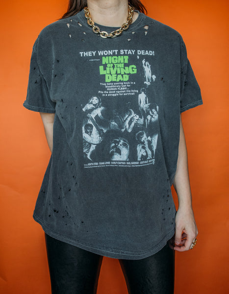 Night Of The Living Dead Distressed Tee