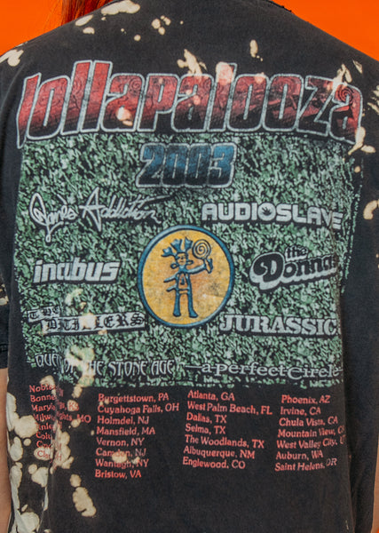 Faded Lollapalooza 2003 Bleached Concert Tee
