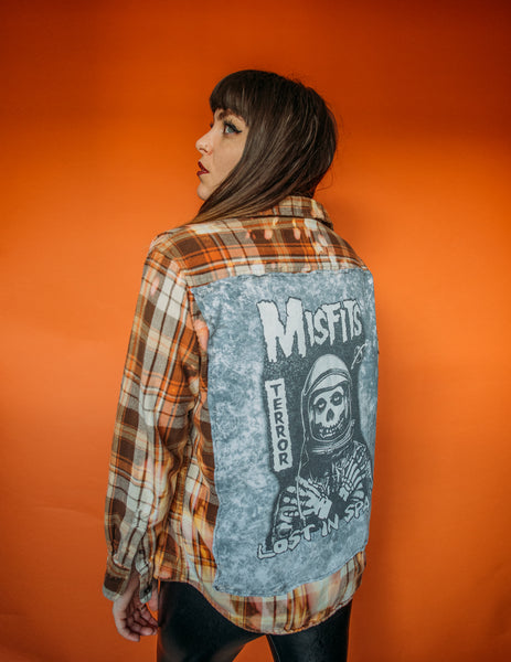 Misfits Two Toned Bleached Flannel
