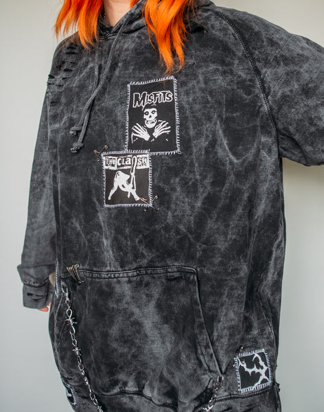 Misfits/The Clash/The Cramps Hoodie