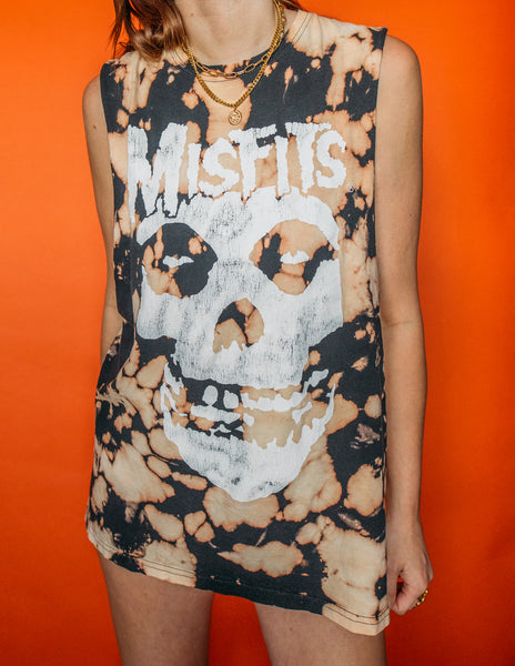 Misfits Bleached Muscle Tee (XL)