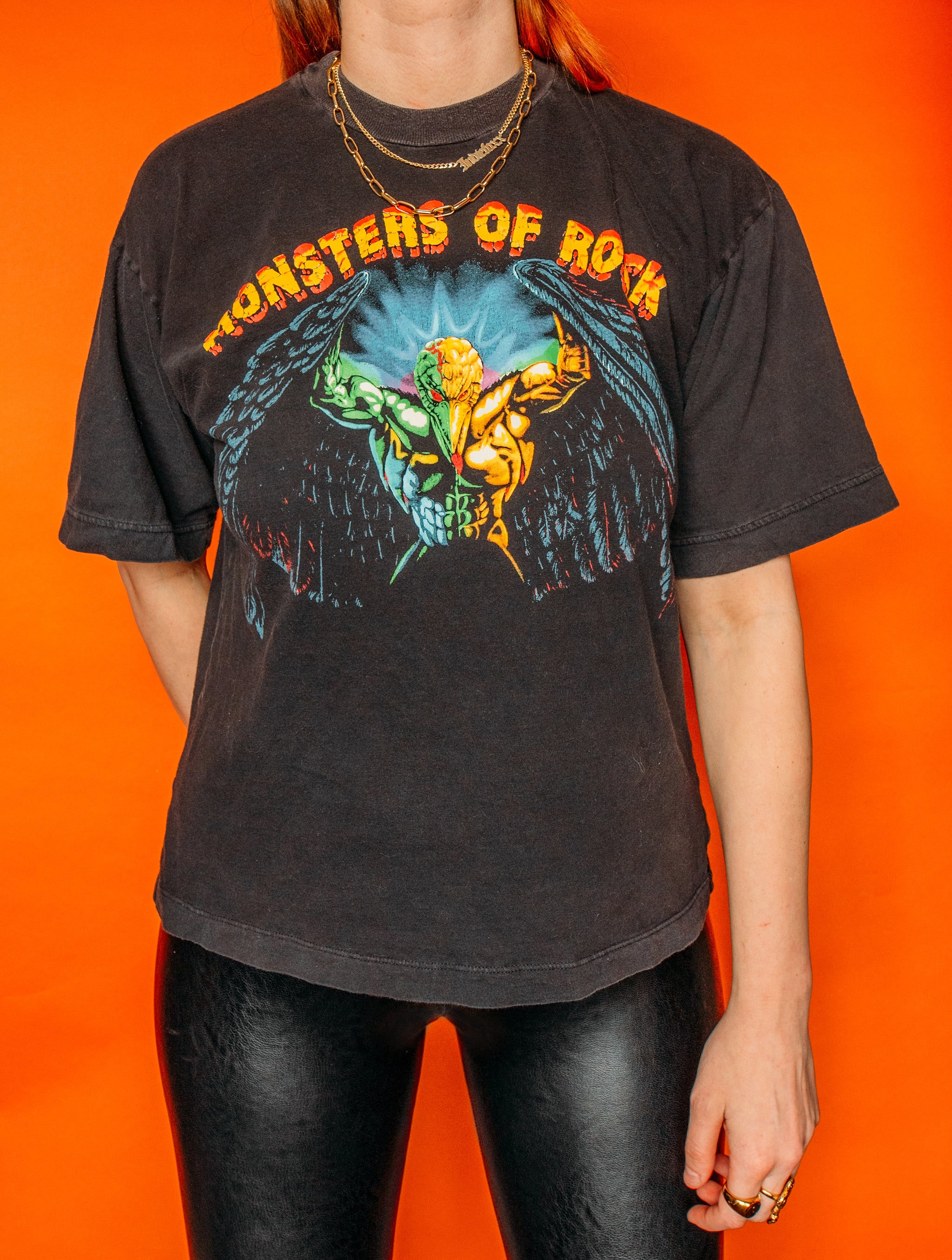 Original vintage 1988 Monsters Of Rock Metal Madness Tour
