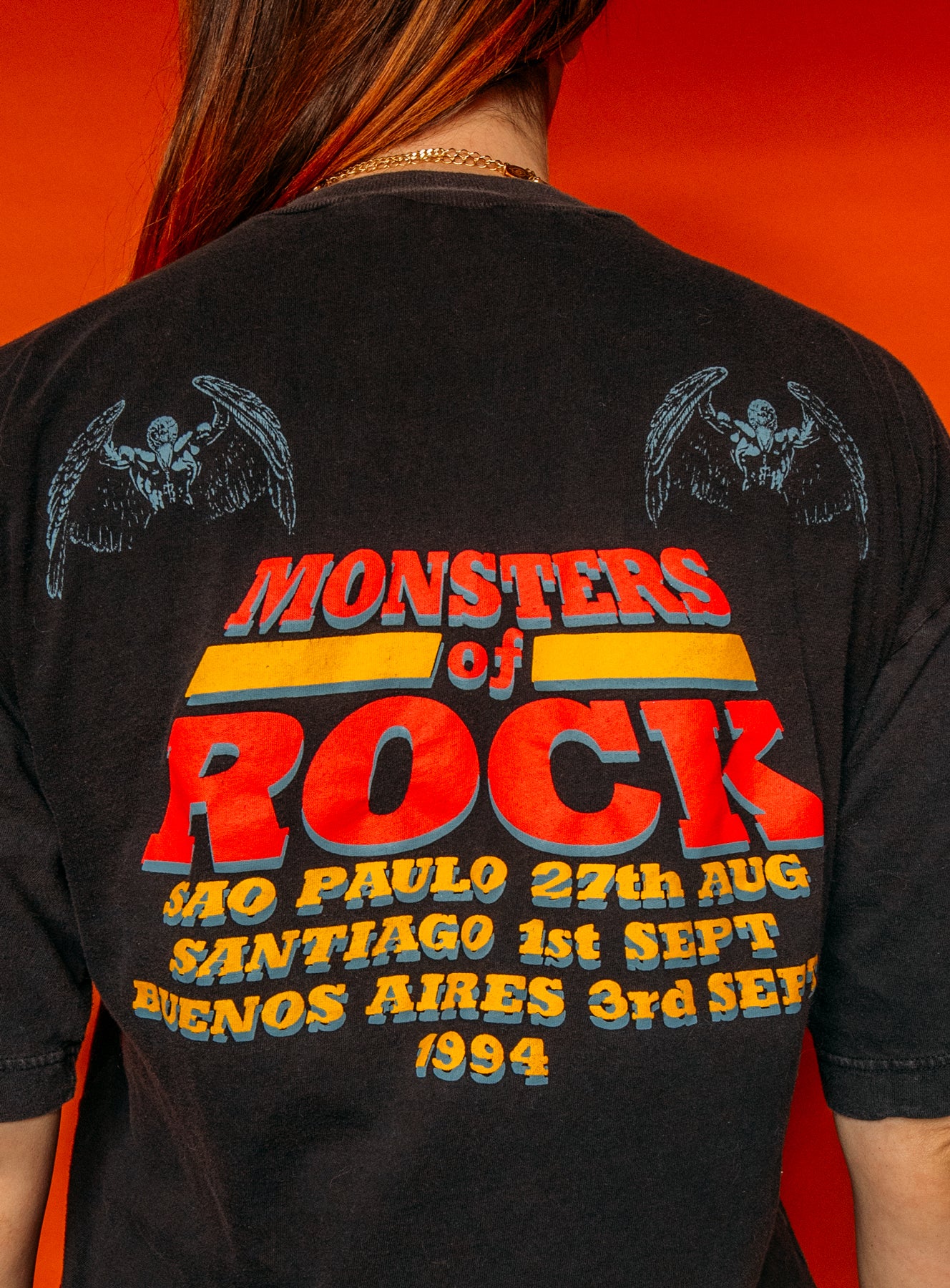 Original vintage 1988 Monsters Of Rock Metal Madness Tour