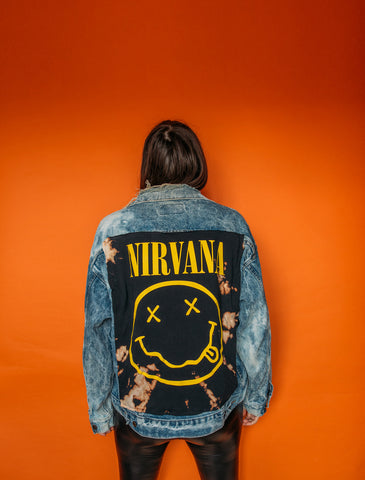 Nirvana Bleached Jacket