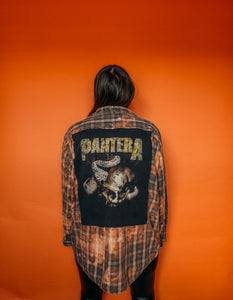 Pantera Bleached Flannel