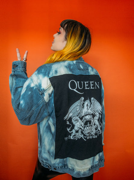 Queen Bleached Jacket
