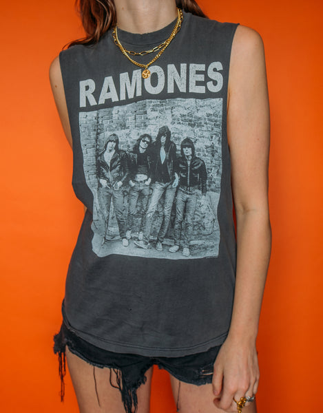 Ramones Cutoff Muscle Tee (M)