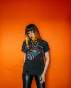 The Rolling Stones Bleached & Distressed Tee