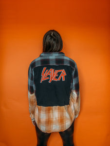 Slayer Two Toned Bleached Flannel