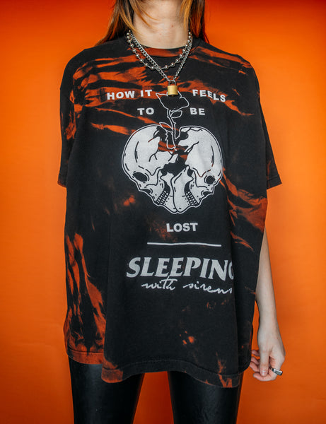 Sleeping With Sirens Bleached Tee