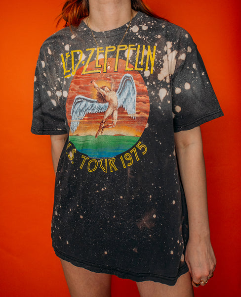 Led Zeppelin Bleached Tee