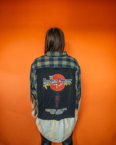 The Rolling Stones Two Toned Bleached Flannel