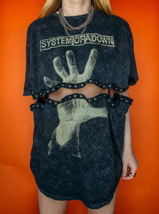System Of A Down Acid Wash Tee