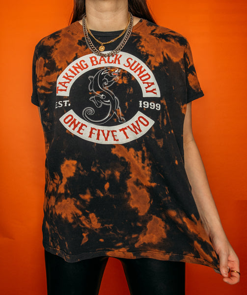 Taking Back Sunday Bleached Tee
