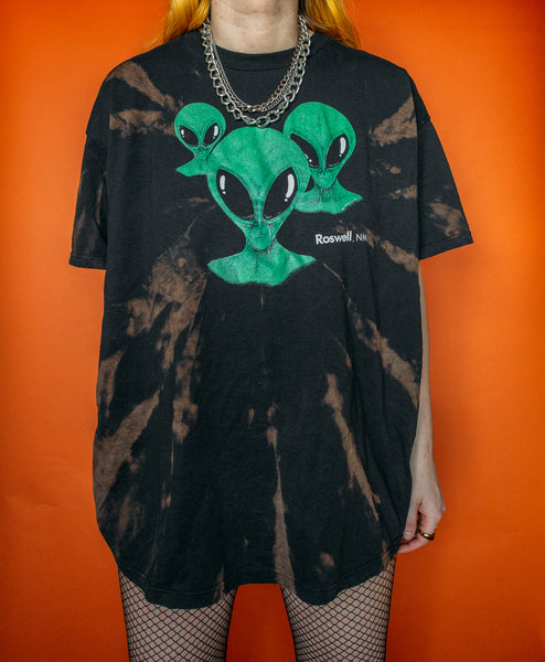 Roswell Alien Bleached Tee